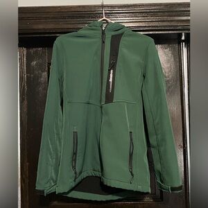 Reebok Dark Green Performance Jacket size (18-20)